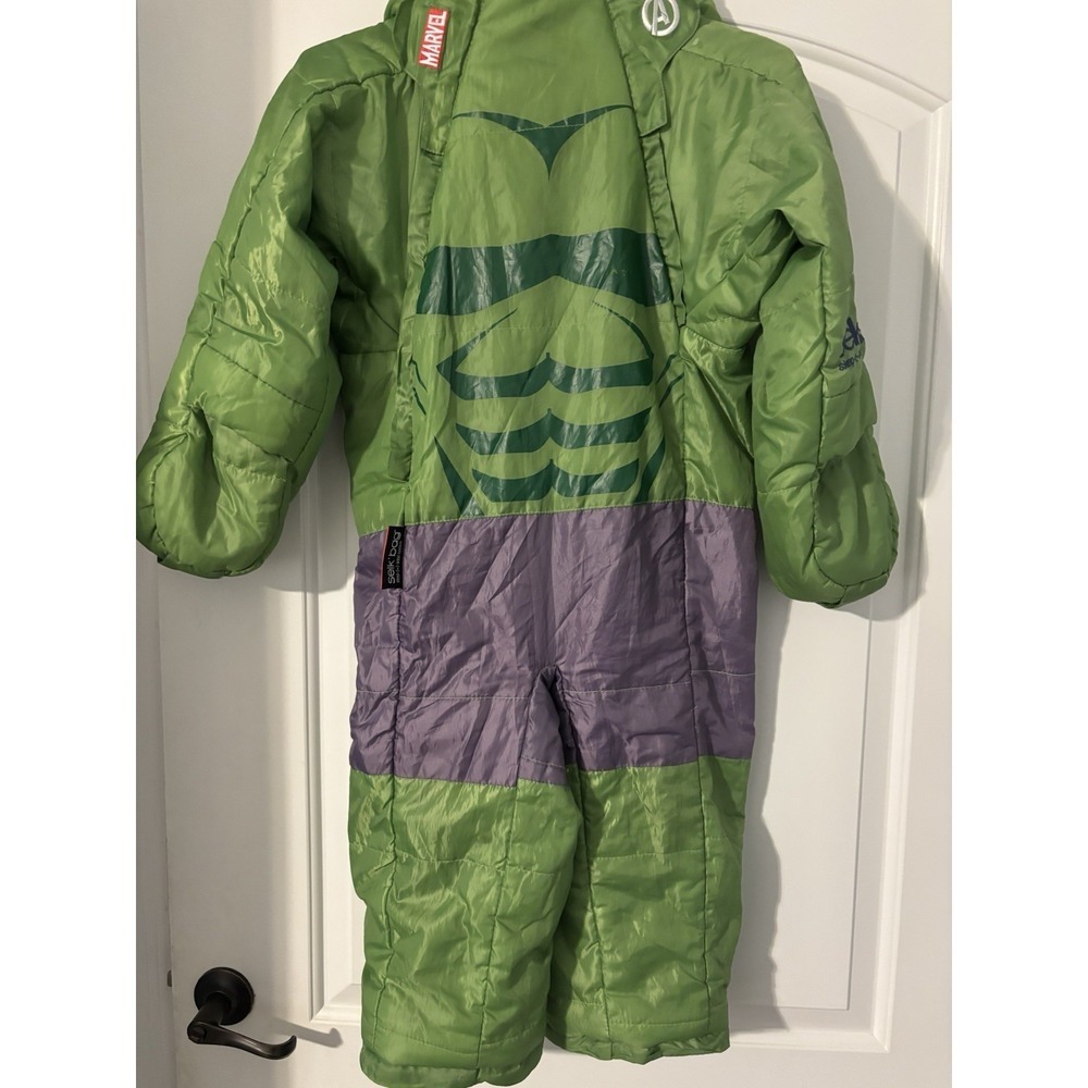 Marvel Selk'Bag Kids Hulk Wearable Sleeping Bag – Size Small (No Booties)